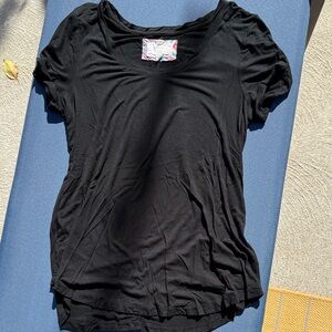 Cupio Black Short Sleeve Tee